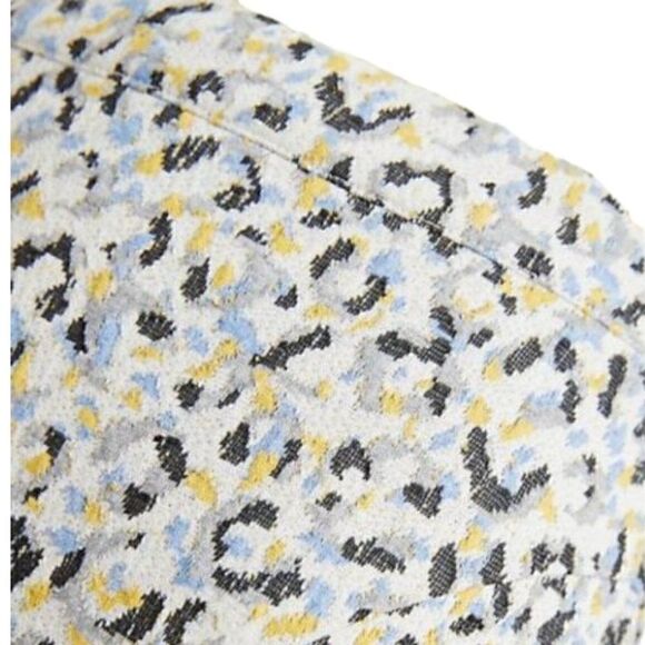 Anthropologie Maeve Jacquard Leopard Print Skirt Size Small - Picture 3 of 12